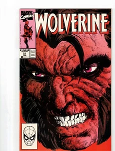 Wolverine #21 Marvel Comics VF- 1990 - Foto 1 di 2