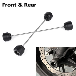 Front Rear Wheel Fork Axle Slider Falling Crash Protector For Honda CB750 Hornet - Picture 1 of 24