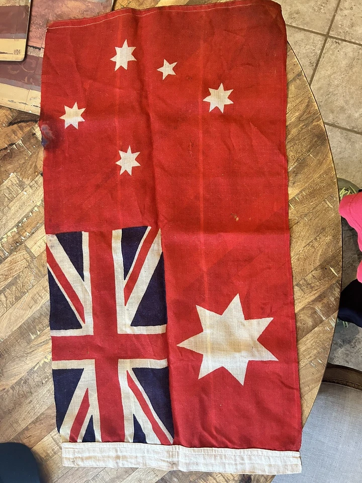 二战澳大利亚国旗-罕见 — 第 1/2 张图片