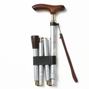 Bastone da passeggio Hello Kitty bastone pieghevole Sanrio argento 73,5 cm-83... - Foto 1 di 6