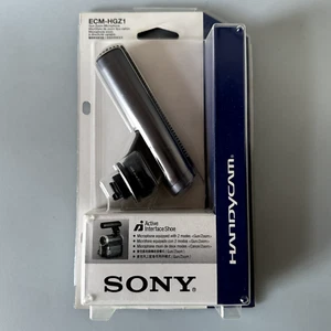SONY ECM-HGZ1 Microphone Handycam Attachment Gun Zoom for Camcorder Video Camera - Picture 1 of 2