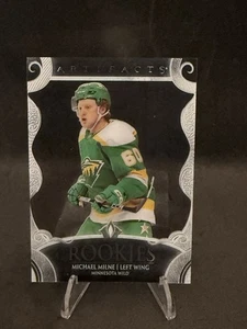 2025-26 Upper Deck Artifacts - #214 Michael Milne Clear Cut (RC) - Picture 1 of 2