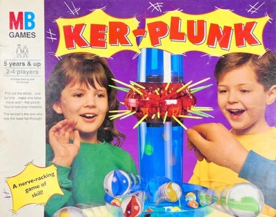 MB Games Ker-Plunk Board Game 1992 - (5+) - Complete - Image 1 of 4