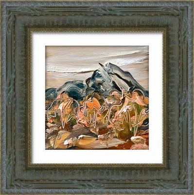Framed Switzerland Art Autumn Swiss Landscape Oil Painting Fall Mountains Nature - Image 1 of 4
