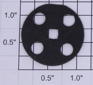 Lionel CON-4 Black Contact Fiber Plate Only - Picture 1 of 1