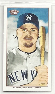 Mini Tolstoi 2002 Topps 206 negro Jason Giambi 112 Foto 1 de 2