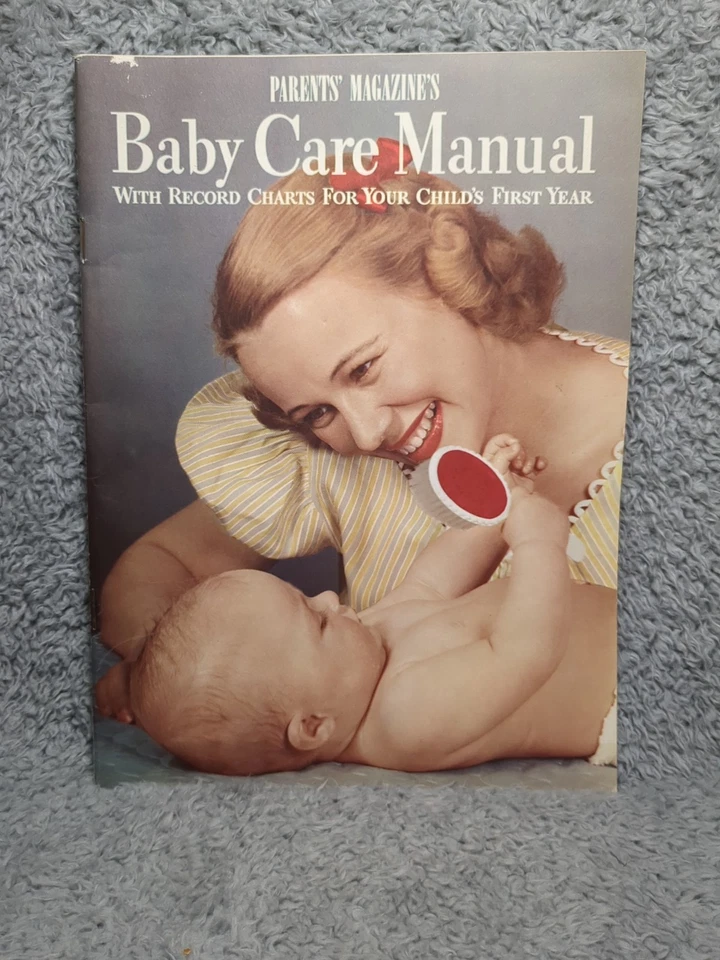 1956 Parents' Magazine Baby Care Manual New Born Advertising Ephemera Paper - Image 1 of 4