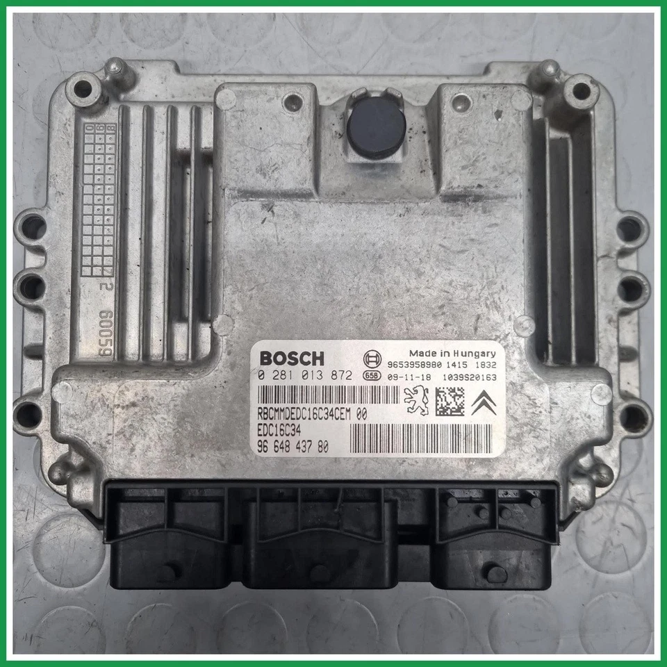 Centralina Iniezione Bosch 0281013872 Peugeot 207 SW Outdoor 9664843780 2006 200 - Immagine 1 di 4
