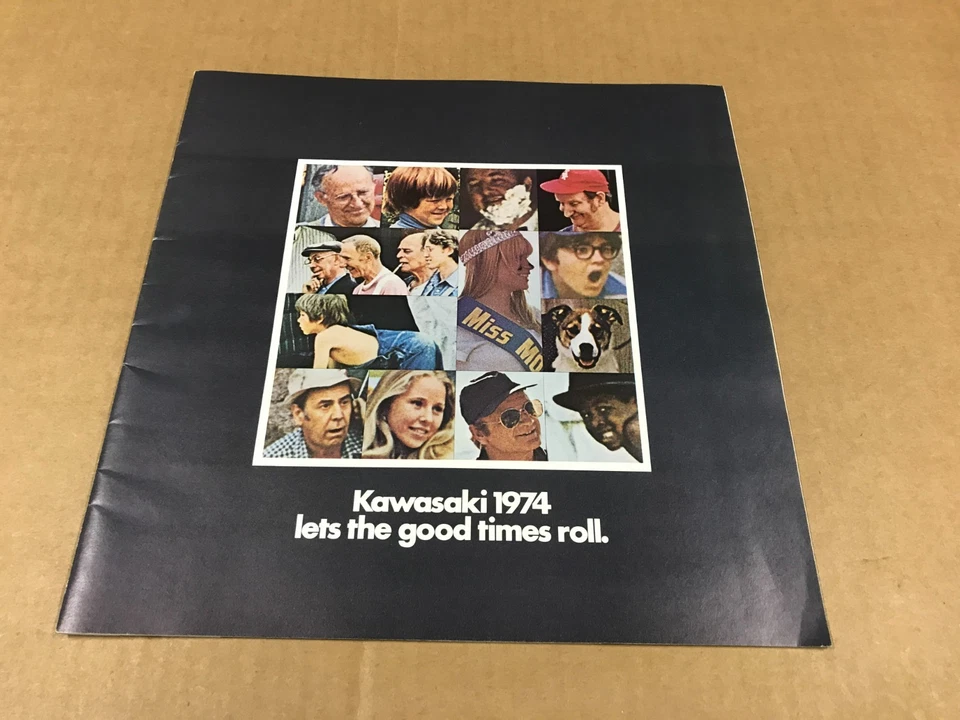 老式1974年川崎代理销售员手册 — 第 1/4 张图片