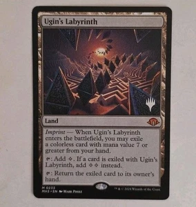 Ugin's Labyrinth Modern Horizons 3 MTG Magic The Gathering M/NM Promo  - Bild 1 von 2