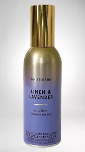 1 BATH & BODY WORKS LINEN LAVENDER CONCENTRATED ROOM SPRAY MIST AIR FRESHENER - Picture 1 of 3