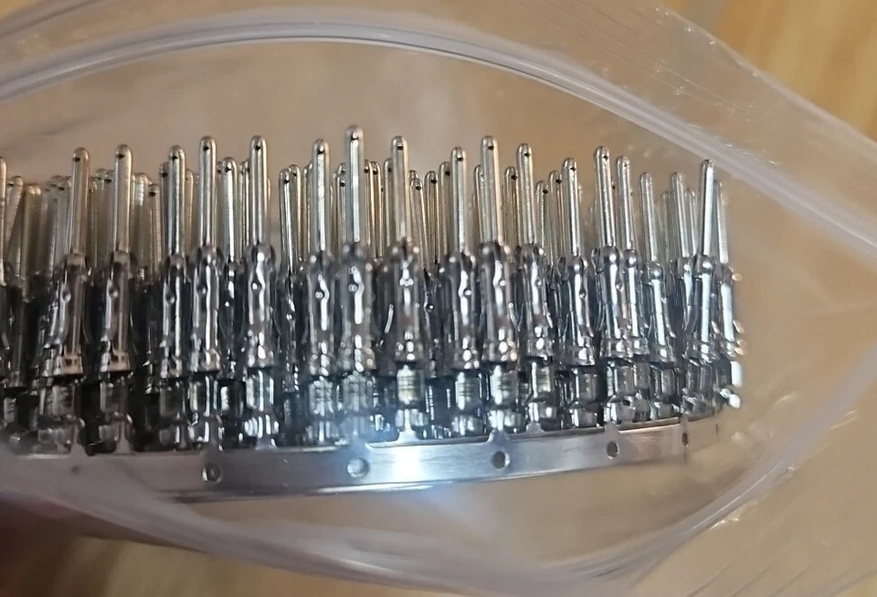 AMP TE (50 Pcs)  2-66102-5 20-24AWG 66102-5 Circular Contacts III+ Free Ship - Image 1 of 1