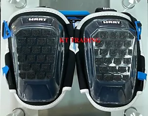 (Pair) HART GEL-INFUSED PRO STABILIZING KNEE PADS Work Safety Leg Protectors - Picture 1 of 7