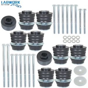 Body Cab Mount Bushing Kit KF04060BK For Ford F250 F350 Super Duty 2/4WD 08-16 T - Picture 1 of 14