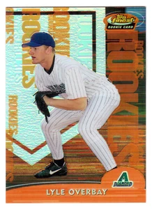 2000 TOPPS FINEST #251 LYLE OVERBAY ROOKIE REFRACTOR #0789/1000 - Picture 1 of 1