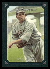 2007 Upper Deck Masterpieces #22 Babe Ruth Windsor Green Framed Red Sox
