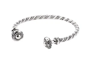 Bracciale Celtico Tristan In Argento 925 Simbolo Gioiello - NUOVO - Foto 1 di 1