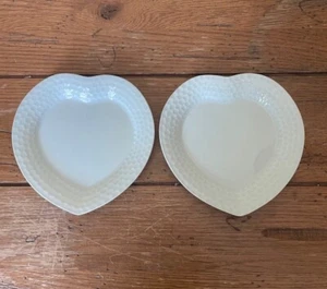 Piatti in porcellana fatti a mano a forma di cuore Limoges France Jacques Pergay - Foto 1 di 5