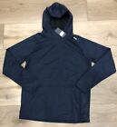 UNRL Men’s Blue Crossover Hoodie Jacket Sweater Medium Navy R5