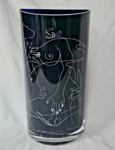Finnish studio glass vase by Pauli Vuorisalo for iIttala, Edition 32/250 (b) - Picture 1 of 13