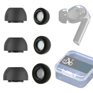 3 Pairs Eartips for Samsung Galaxy Buds 3 Pro Memory Foam Tips Soft Earpads - Picture 1 of 8