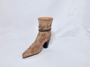 Dress Boot Trinket Box Resin - Picture 1 of 5