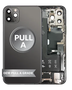 iPhone 11 Pro Back Housing Frame (Small Parts Installed w/Battery) (A GRADE) - Picture 1 of 8