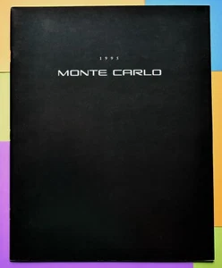 ORIGINAL 1995 CHEVROLET MONTE CARLO VERKAUFSPROSPEKT ~ 34 SEITEN ~ 9,5" x 12" - Bild 1 von 8