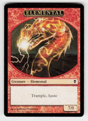 Zendikar #8 Elemental Token - Image 1 of 2