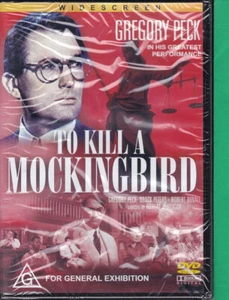 To Kill A Mockingbird : Brand New (DVD, 1962, Region 0) B&W : Gregory Peck :BP6# - Picture 1 of 2