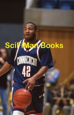 Vintage Slide NCAA Basketball Khalid El Amin Connecticut Huskies #42 1998