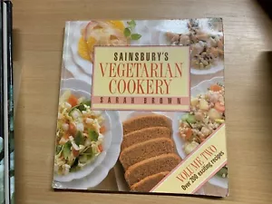 1990 "SAINSBURY'S VEGETARIAN COOKERY" VOLUME 2 RECIPES PAPERBACK BOOK (P3) - Imagen 1 de 12