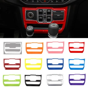 Inner Window Control Panel Cover Trim for 2018+ Jeep Wrangler JL JT Accessories - Picture 1 of 19