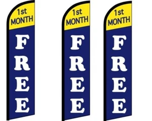 1. Monat kostenlose windlose King Size Flagge 3er Pack (Hardware nicht enthalten) - Bild 1 von 1