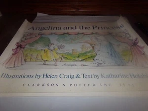 Angelina Ballerina and the Princess Book Promotion poster Katharine Holabird - Picture 1 of 5