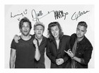 ONE DIRECTION AUTOGRAPH SIGNED PHOTO POSTER