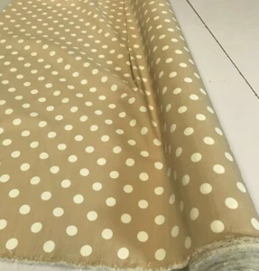 IMPRESIONANTES TELAS DE BENGALINA RAYÓN/NAILON/SPANDEX IMPRESAS EN PUNTOS: PRECIO POR 1/2 M - Imagen 1 de 3
