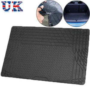 Large Car Boot Liner Mat Heavy Duty Rubber Non Slip Durable 120x80cm Universal - Picture 1 of 11