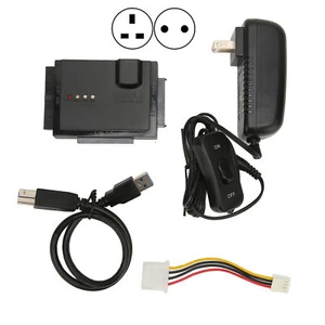 3 In 1 IDE Adapter Converter Cable 5Gbp/s 10TB Serial Port IDE Par GF0 - Afbeelding 1 van 28