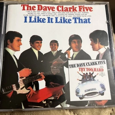 DAVE CLARK FIVE I Like It Like That / Try To Hard  CD 2-on-1 RARE  - Image 1 of 2