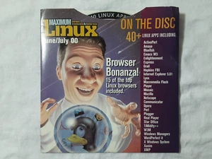 Maximum Linux Browser Bonanza 40+ Apps June July 2000 FREE SHIPPING Amaya Xanim - Picture 1 of 3