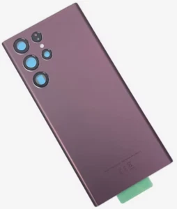 Original Samsung Galaxy S22 Ultra S908B Akkudeckel Backcover Burgundy - Zdjęcie 1 z 1