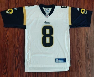 St Louis / LA Rams NFL - Reebok Vintage On Field Sam Bradford Jersey - Mens M - Picture 1 of 5