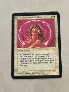 MTG Circle of Protection: Red Alpha Magic the Gathering - Picture 1 of 2
