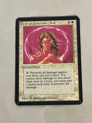 MTG Circle of Protection: Red Alpha Magic the Gathering - Image 1 of 2