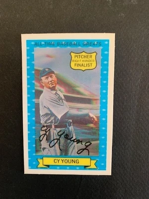 Kelloggs 1972 3D béisbol de todos los tiempos grandes Cy Young #12 casi como nuevo Foto 1 de 2