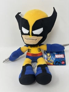Mattel Marvel 9” Wolverine Peluche Bambola Peluche Giocattolo Morbido Nuovo - Foto 1 di 3