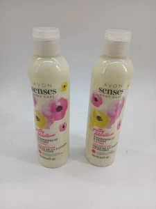 (Lot Of 2) Avon Senses Body Lotion Pretty Delicatesse Passionfruit & Peony Seal - Picture 1 of 8