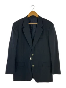 Issey Miyake Men 80S/Brush Tag/2B/Tailored Jacket/-/Wool/Navy/Plain/9Al13082 - Picture 1 of 6