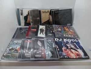 Rap/ R&B CD LOT OF 14. JAY Z, NELLY, EMINEM, NAS, CHRIS BROWN,UNTESTED - Picture 1 of 8